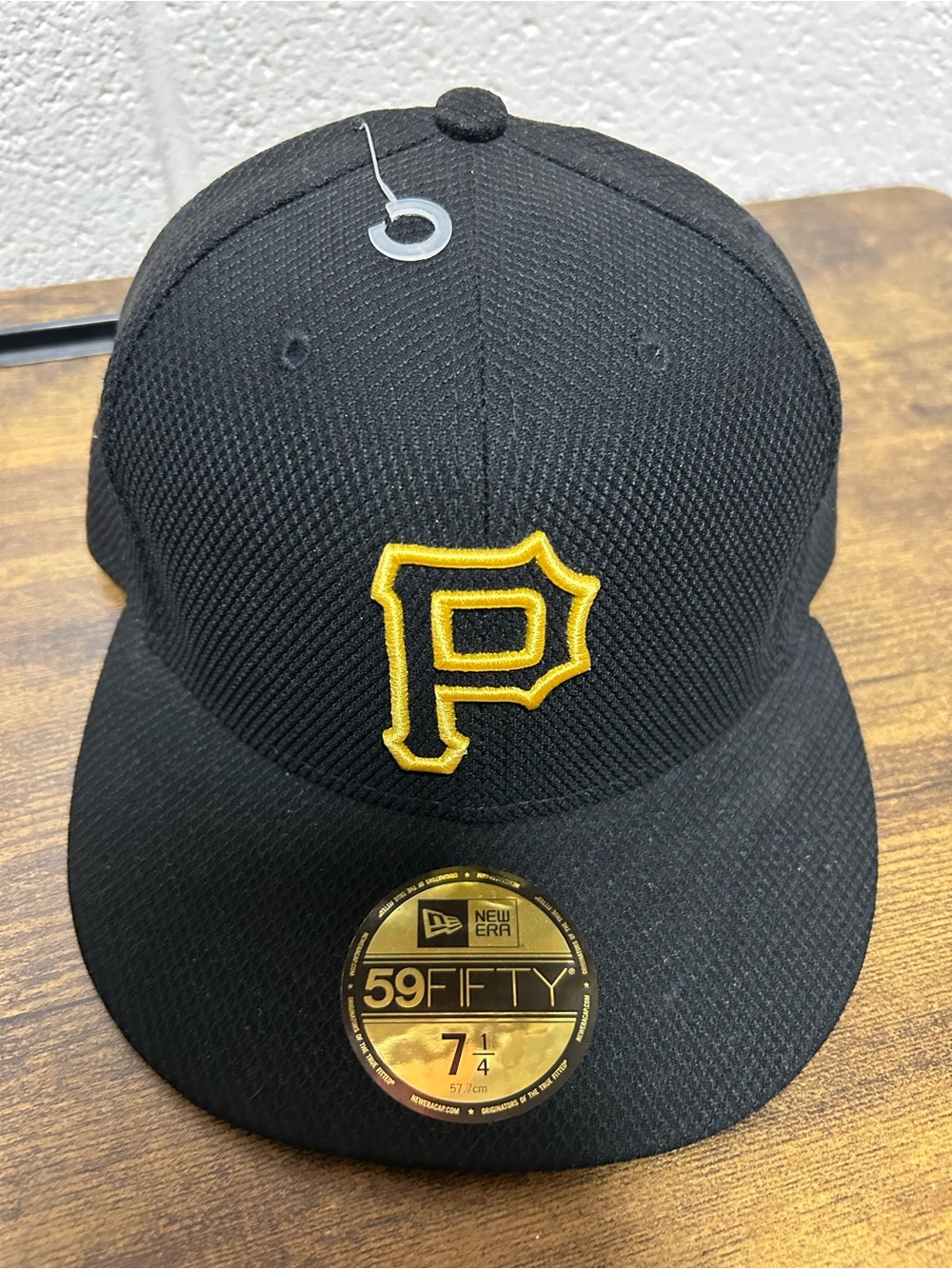 New Era Kids Pittsburgh 'P' Logo Black and Gold Fitted Hat